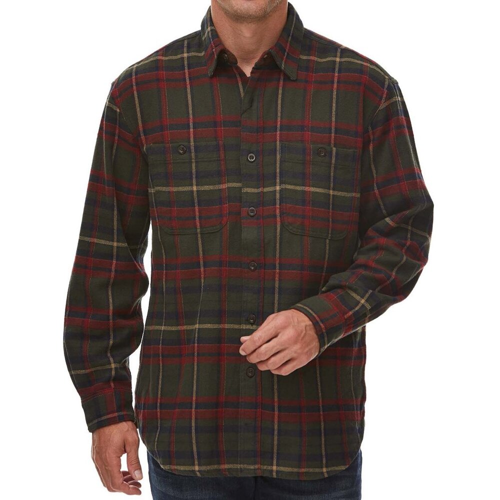 Rainforest Heavyweight Flannel Shirt L